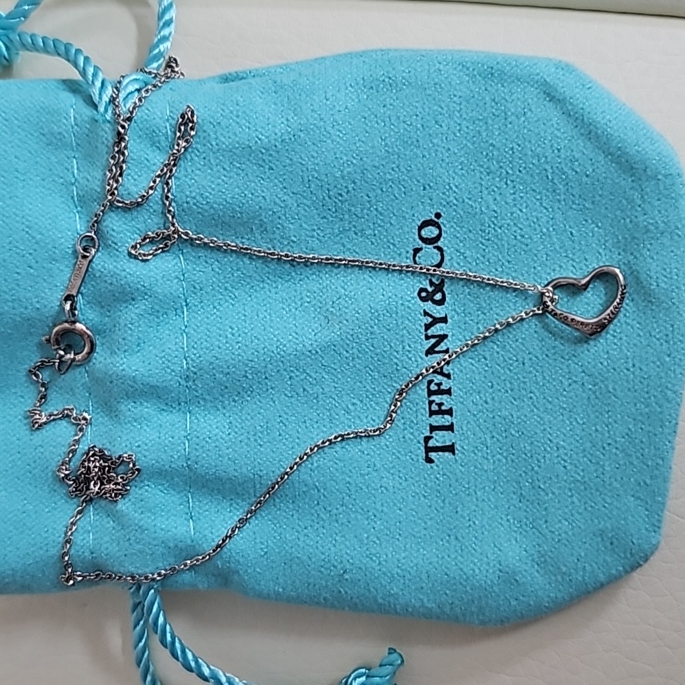 Tiffany & Co. Open Heart necklace